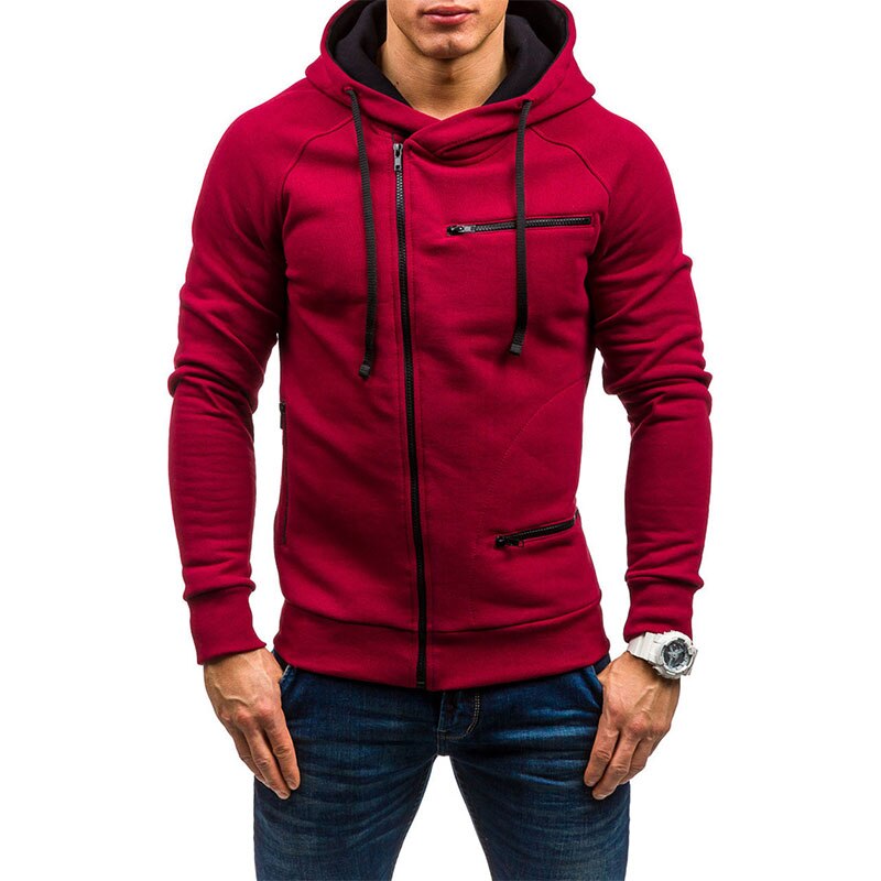 Reno Zipper Hoodie – Eleganter Komfort mit Slim Fit Design