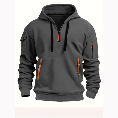 Adriano Half-Zip Pullover Hoodie