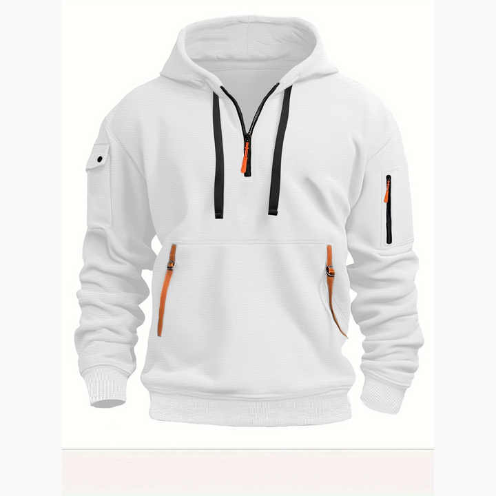 Adriano Half-Zip Pullover Hoodie