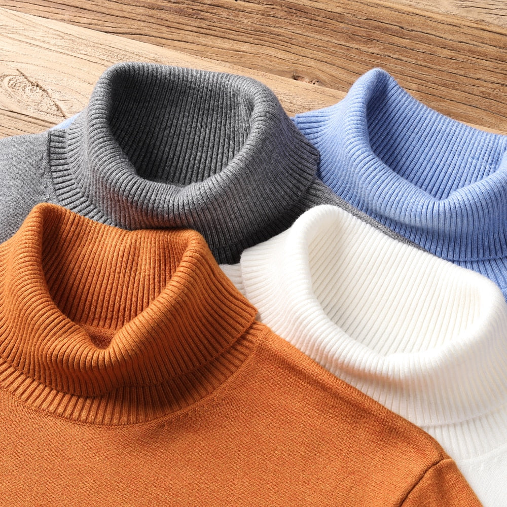 Arlo Premium Rollkragenpullover – Klassischer Stil und kuschelige Wärme für Herren