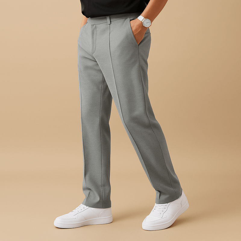 Roma Herren Baumwollhose – Komfortable, Breitere Passform