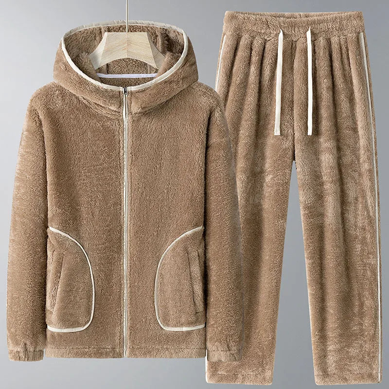 Roma Fleece Hoodie Set – Komfort, Stil und Wärme vereint