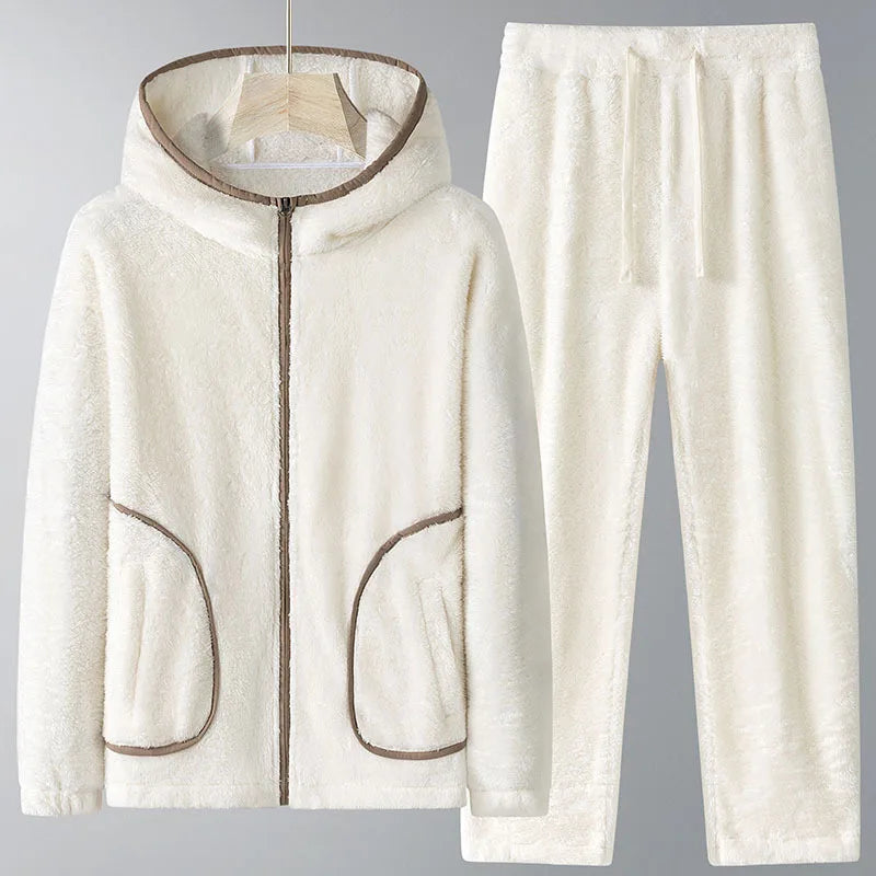 Roma Fleece Hoodie Set – Komfort, Stil und Wärme vereint
