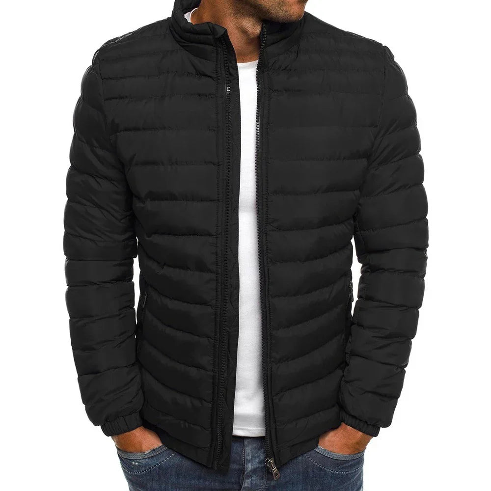 David Elegante Herren Übergangsjacke