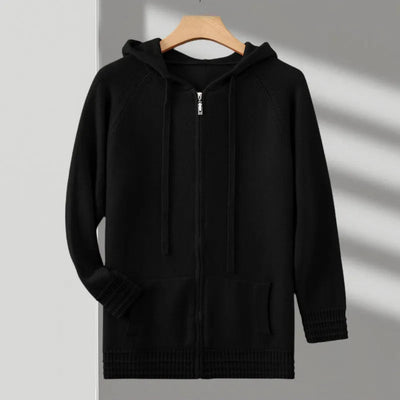 Kashmir Zip Hoodie – Eleganter Komfort und zeitlose Eleganz