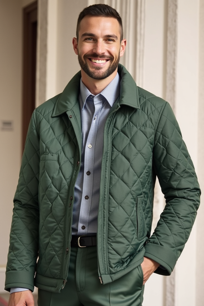 Ralf Klassische Steppjacke – Zeitlose Raffinesse