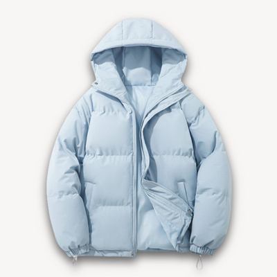 Herren Kapuzen-Pufferjacke – Leichte Winterjacke für Herren