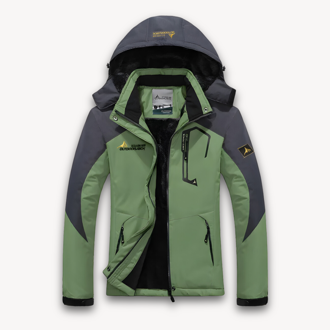 Herren Winterjacke – Wasserdicht, Gefüttert und Isolierend mit Fleece