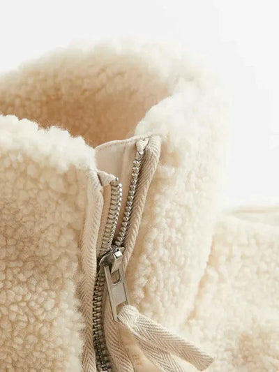 Aurora Oversized Damenjacke aus Schafswolle