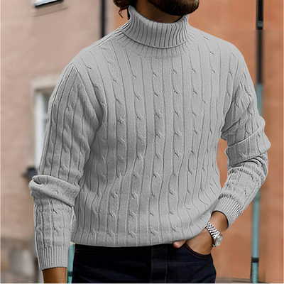 Herren Rollkragenpullover – Klassisch & Elegant