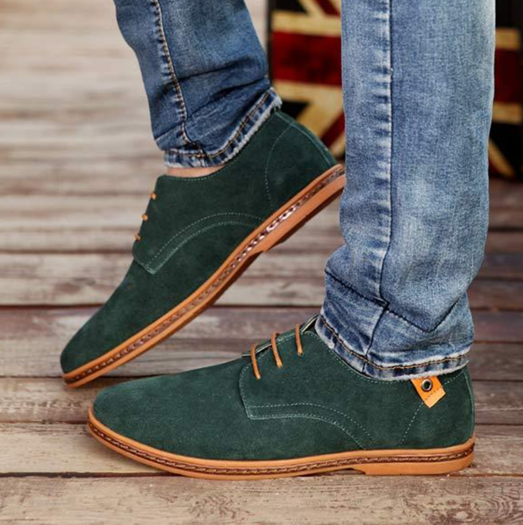 Wildleder Oxford-Schuhe für Herren