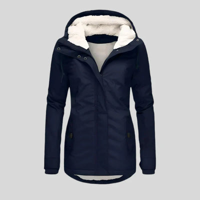 Damen Winterjacke mit Kapuze – Wasserdicht und Warm