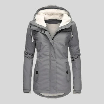 Damen Winterjacke mit Kapuze – Wasserdicht und Warm