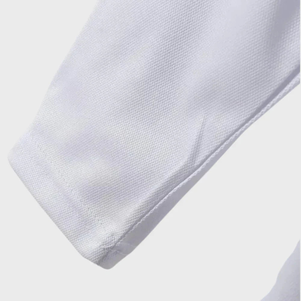 Mats Herren Langarm-Polo-Shirt