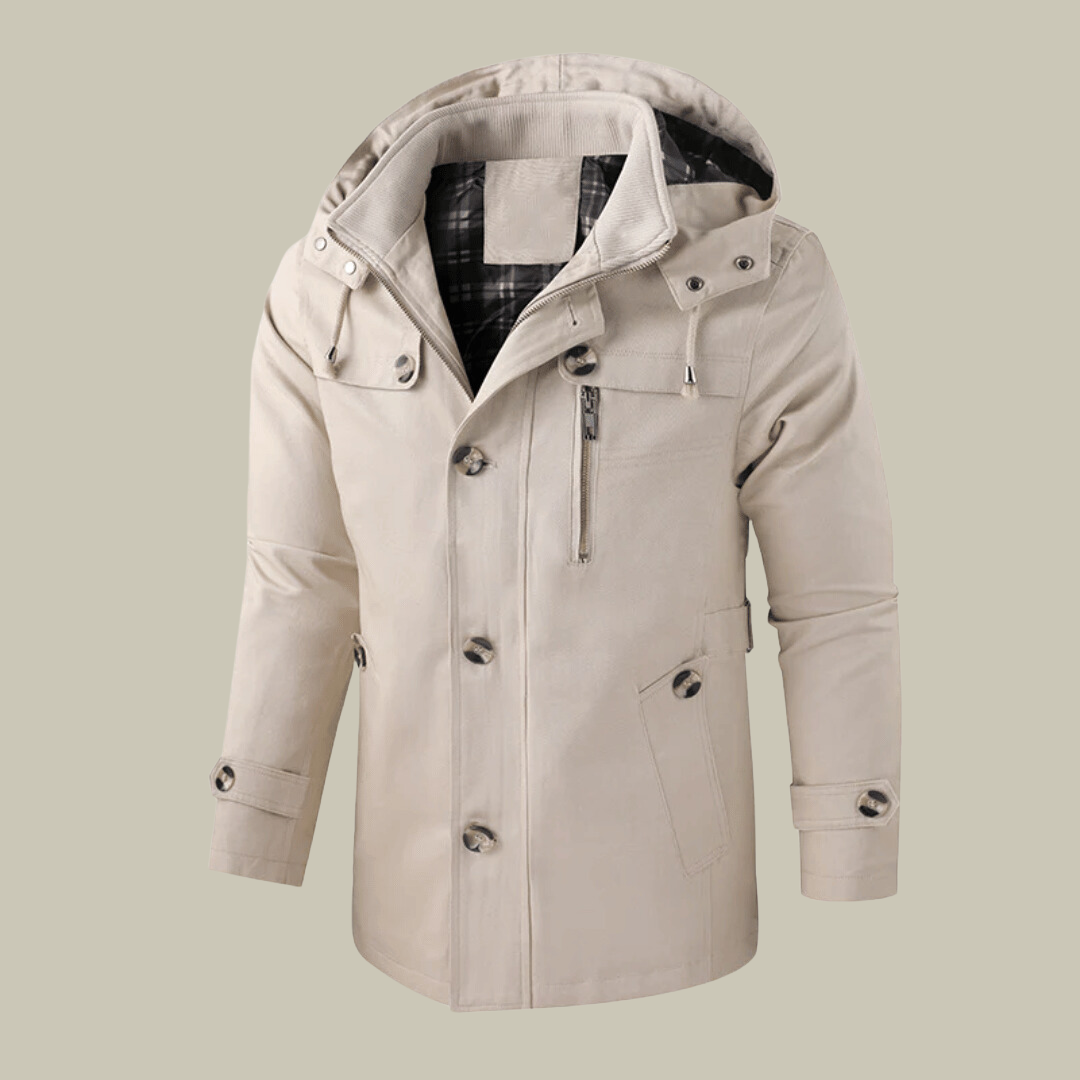 Herren Winterjacke mit Kapuze – Praktisch und Elegant
