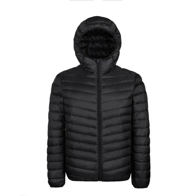 Herren Winterjacke mit Kapuze – Warm und Elegant