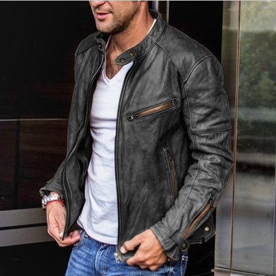 Herren Lederjacke – Wetterfest mit zeitlosem Stil