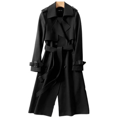 Paige Damen Trenchcoat im Vintage-Stil