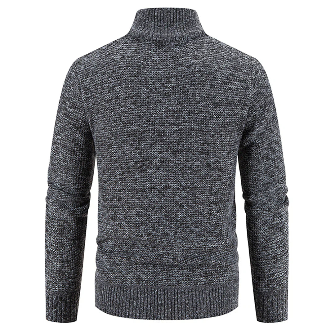 Hugo Stilvoll Herren Strickjacke - Elegante Herrenpullover