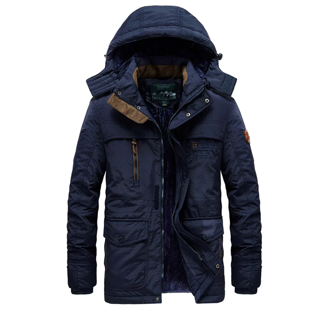 Adrian Herren Winterjacke mit Kapuze