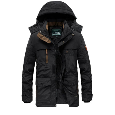Adrian Herren Winterjacke mit Kapuze