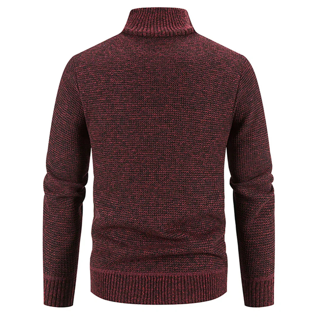 Hugo Stilvoll Herren Strickjacke - Elegante Herrenpullover