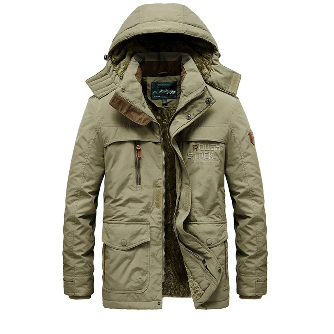 Adrian Herren Winterjacke mit Kapuze