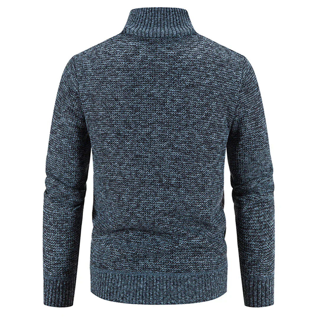 Hugo Stilvoll Herren Strickjacke - Elegante Herrenpullover