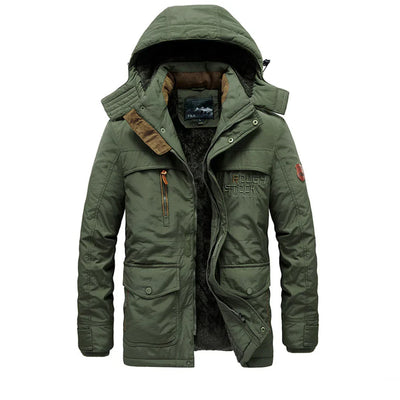 Adrian Herren Winterjacke mit Kapuze