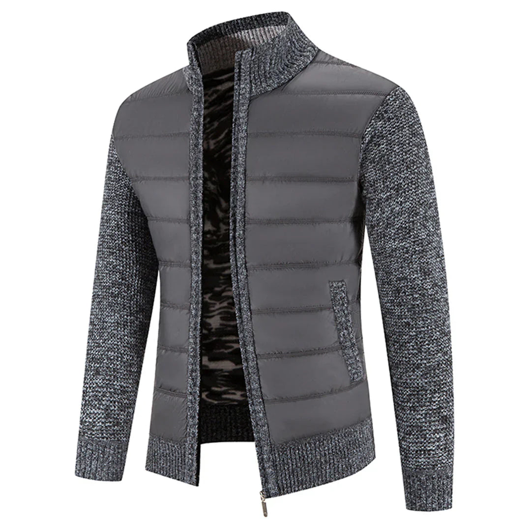 Hugo Stilvoll Herren Strickjacke - Elegante Herrenpullover