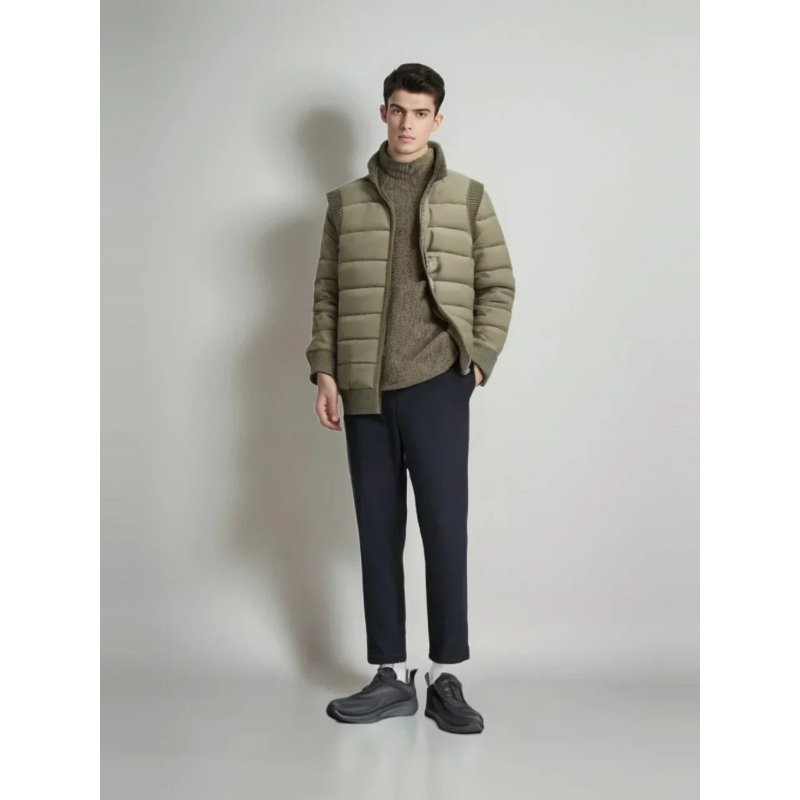 Ravenna Fleece-Weste – Stilvolle Wärme für Herren