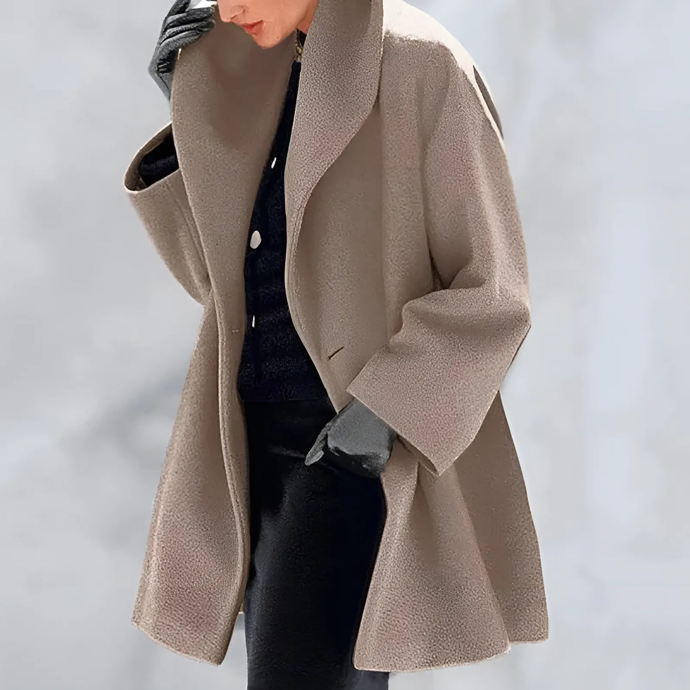 Winter Damen Trenchcoat – Zeitlose Eleganz und Gemütlichkeit