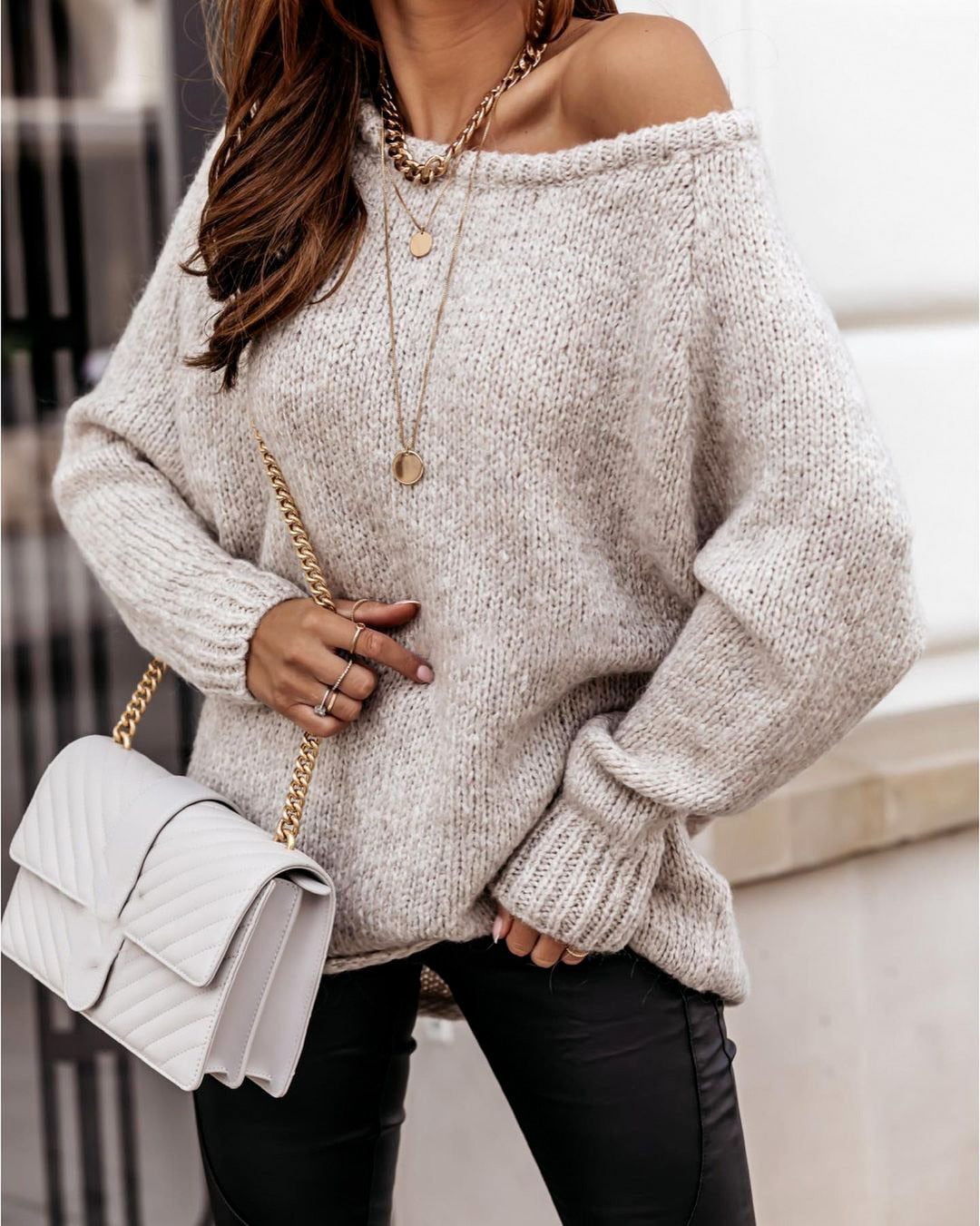 Amara Oversized Strickpullover