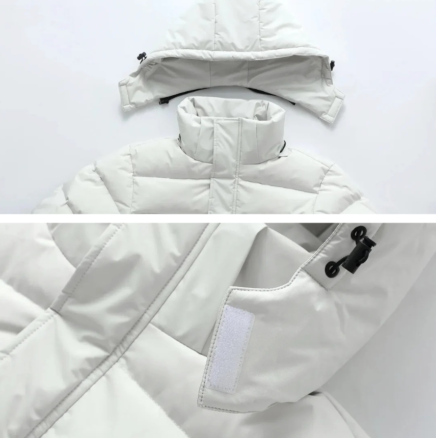 Damen Lange Pufferjacke – Kuschelige Winterjacke für kalte Tage