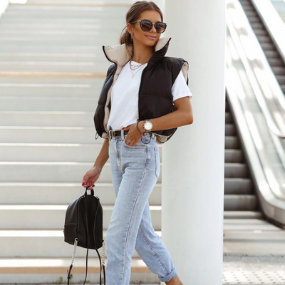 Vera Women's Short Puffer Vest