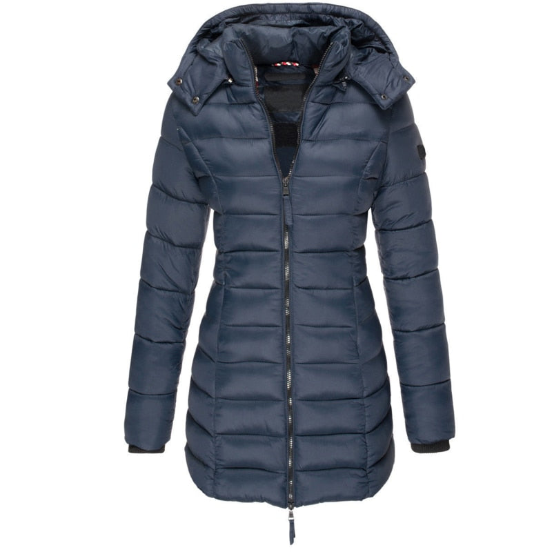 Damen Winterjacke mit Kapuze – Gemütlich, Warm und Elegant