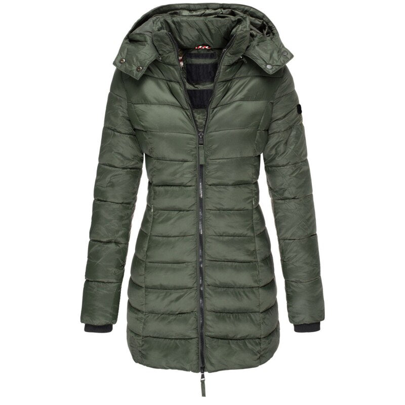 Damen Winterjacke mit Kapuze – Gemütlich, Warm und Elegant