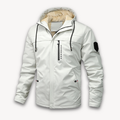 Herren Leichte Outdoor-Jacke mit Kapuze – Wasserdicht