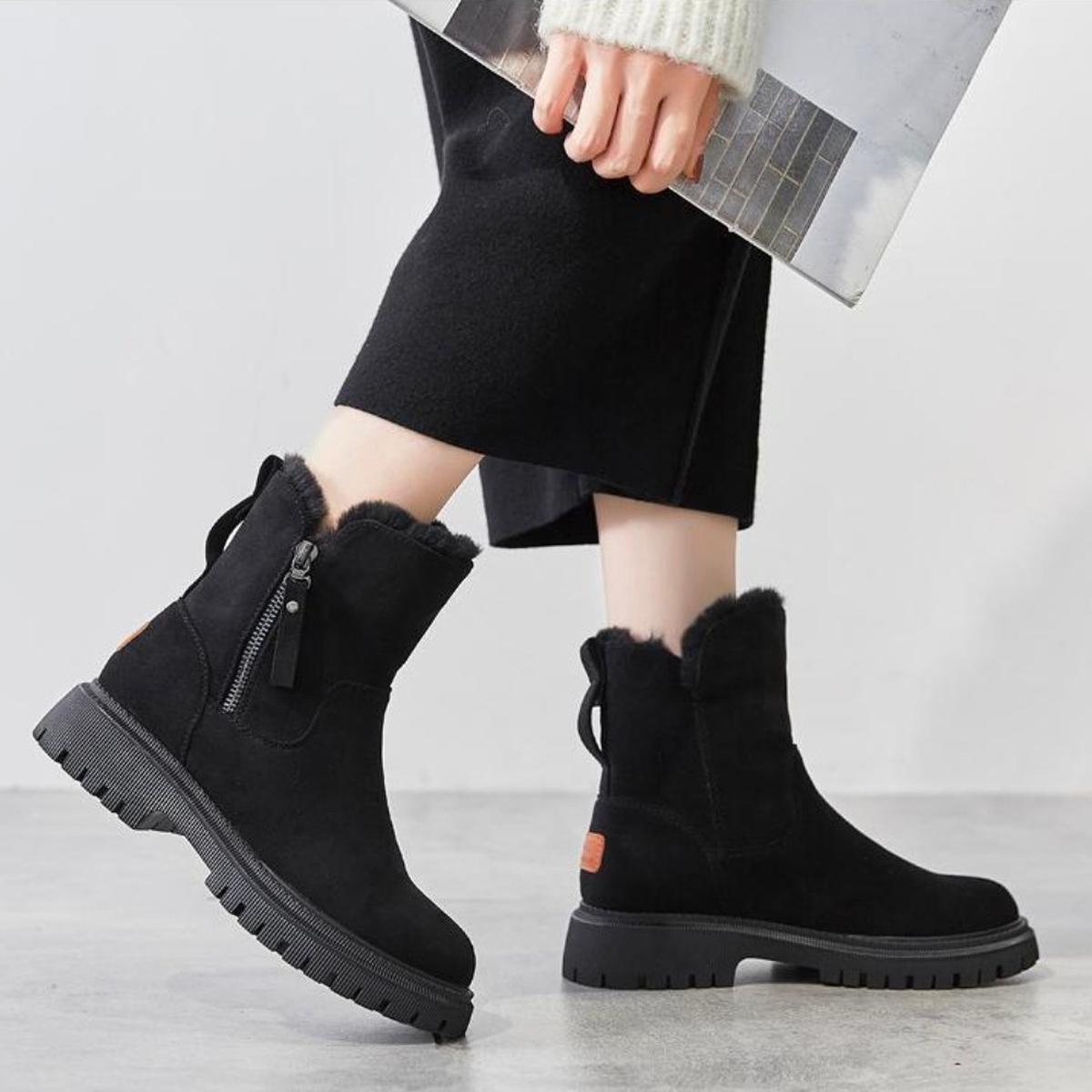 Damen Winterstiefel – Wasserdicht, Warm und Rutschfest