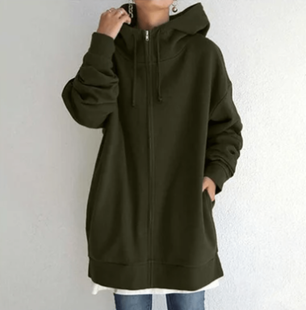 Frauen Zip-Up Hoodie – Stilvolles & Bequemes Design