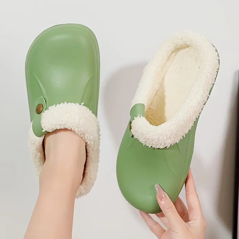 Johanna – Unisex Fleece-Lined Clogs
