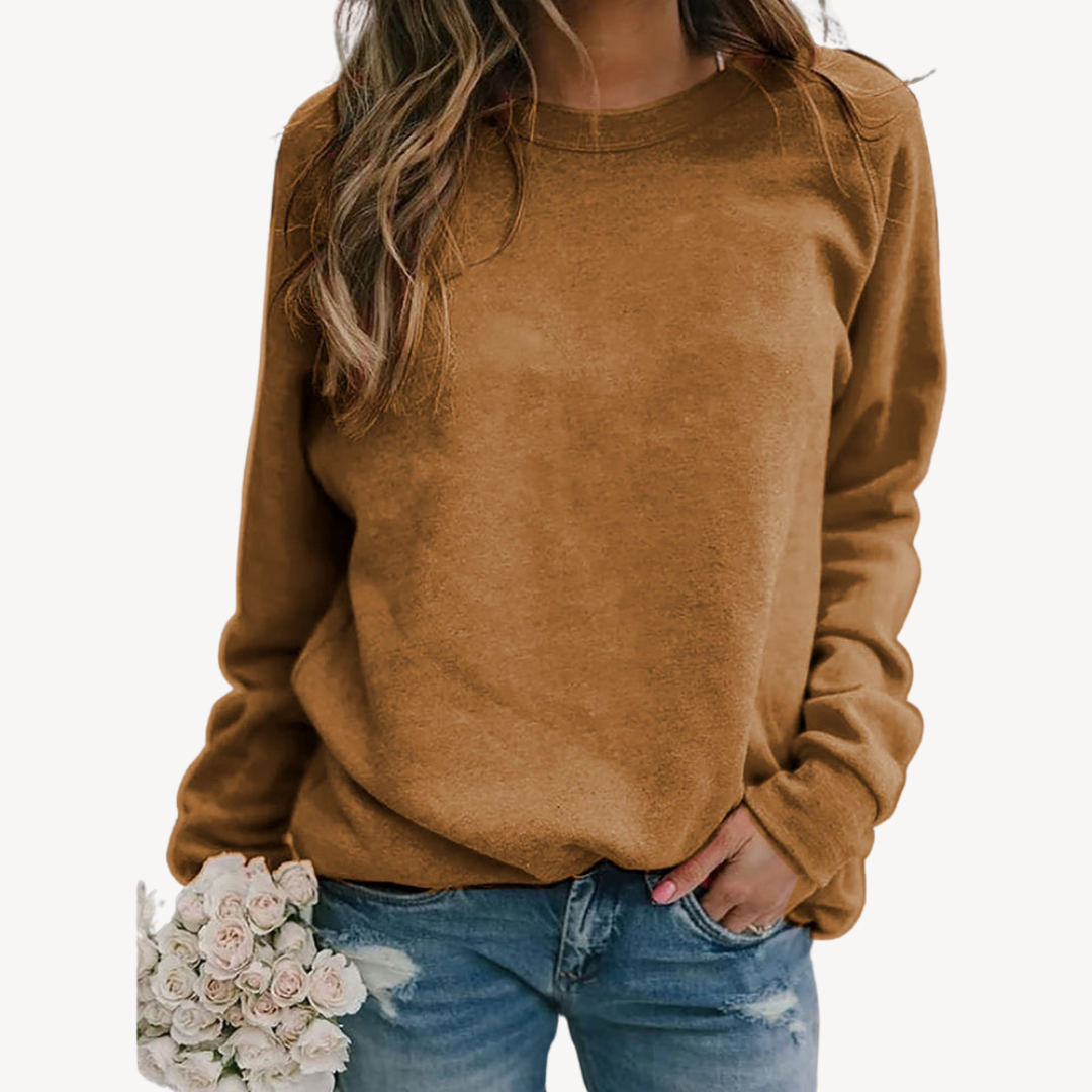 Damen Sweatshirt aus Baumwolle – Bequem & Lässig