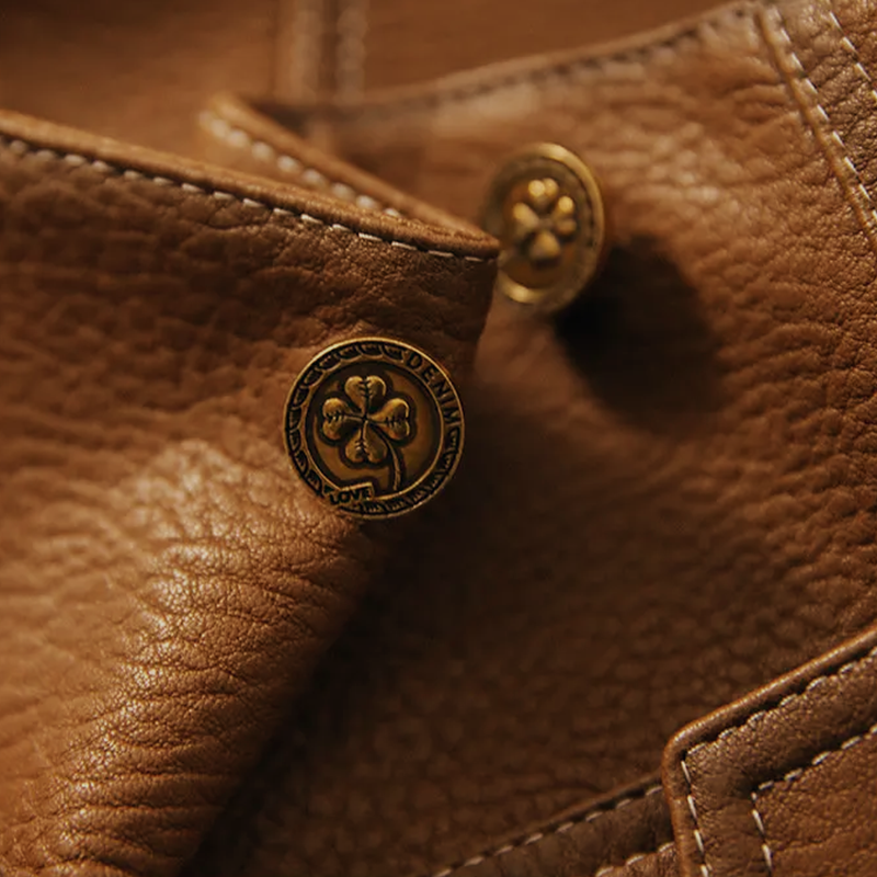 Valenza Damenjacke aus Vintage-Leder