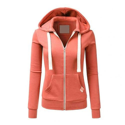 Frauen Oversized Zip Hoodie – Bequemer Stil mit Kapuze und Kängurutaschen