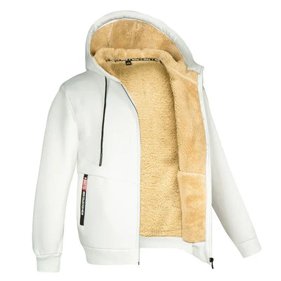 Jayden Herren Fleece-Weste mit Kuscheligem Futter