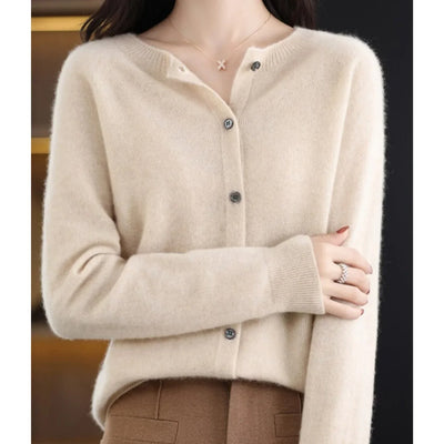 Luzern Merino Wool Cardigan