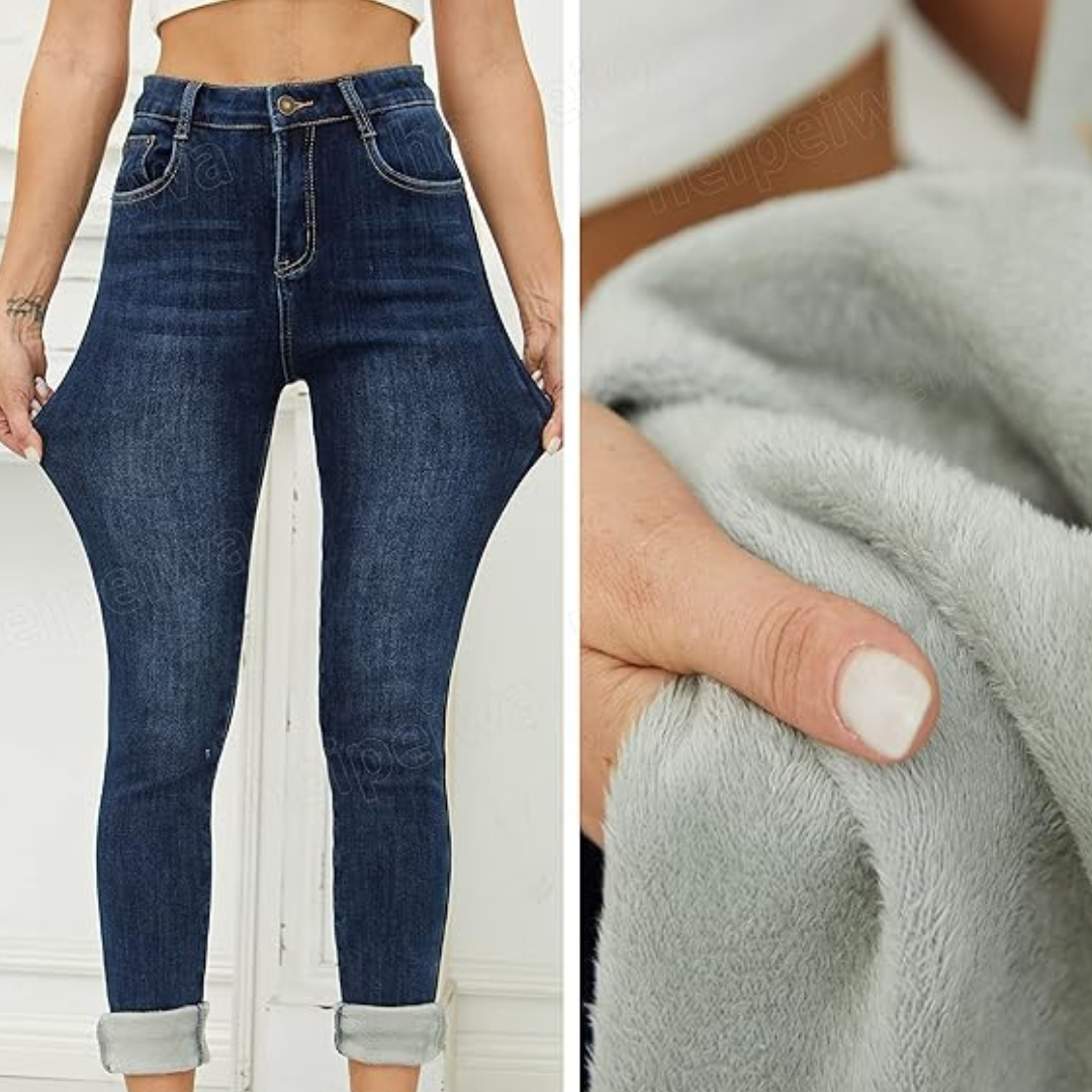 Verona Women's Slim Fit Thermal Jeans