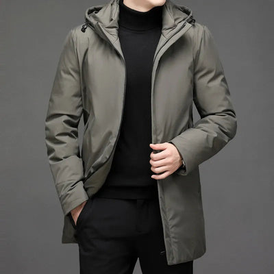Herren Winterjacke – Wasserabweisend & Warm mit Klassischem Design