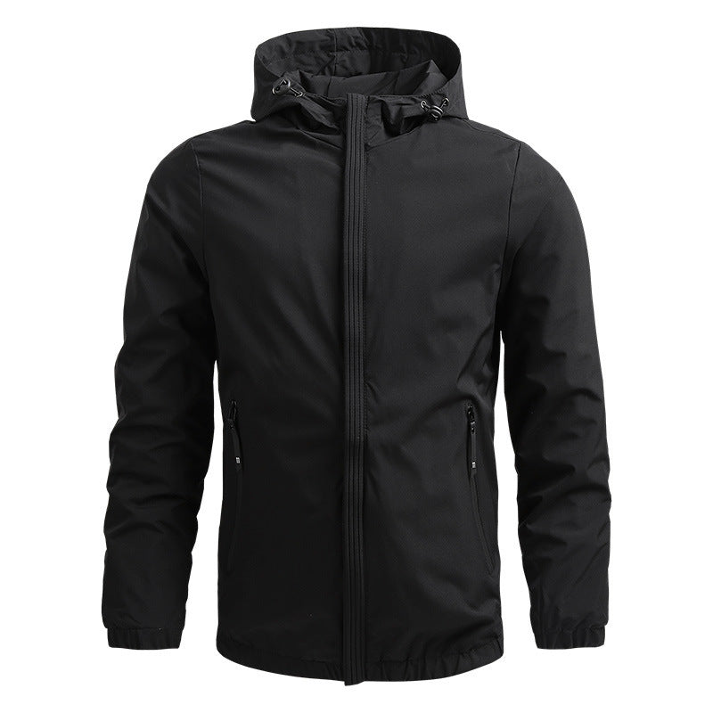 Herren Winterjacke – Wasserdichte Outdoor-Regenjacke mit atmungsaktivem Tragekomfort