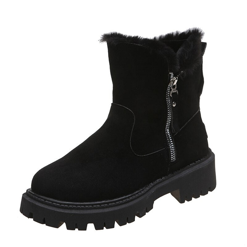 Stylische und Wasserdichte Damen Winterstiefel – Superwarm mit Futter